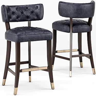 Rivingtone Modern Bar Stool 3D model image 1 