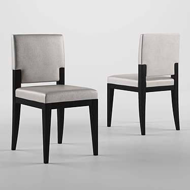 Modern Alter London Graham Dining Chair 3D model image 1 