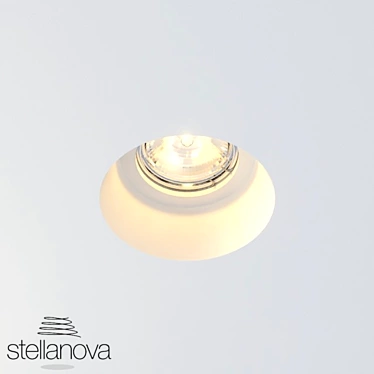 Integrated Ceiling Spotlight: Stellanova SN 005 3D model image 1 