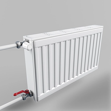 Efficient Prado Classic Radiator 3D model image 1 