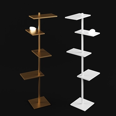 Vibia Suite Modern Floor Lamp 3D model image 1 