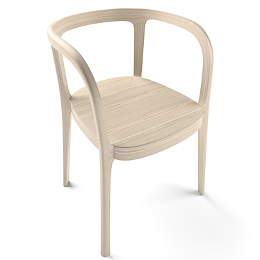 Modern Tall Stool, 800mm Height 3D model image 1 