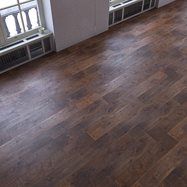 Flexible Parquet Flooring 3D model image 1 