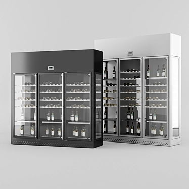 Enofrigio 4V 3P Wine Cooler 3D model image 1 