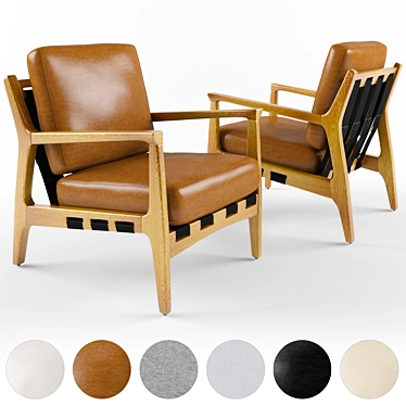 UniEase Chair: Perfect Harmony for Strangers 3D model image 1 