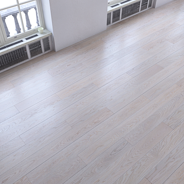 Versatile Parquet Flooring with Realistic Render 3D model image 1 