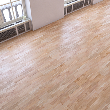 Versatile Parquet Flooring Kit 3D model image 1 