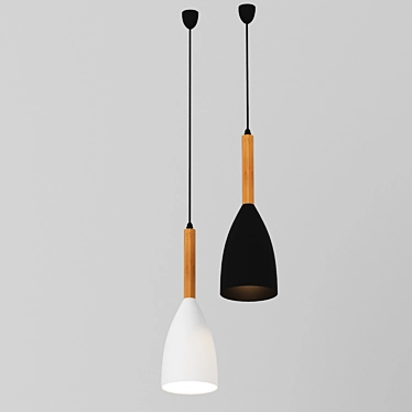 Manhattan Pendant Lamp - Ideal Lux 3D model image 1 