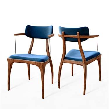 Elegant Talon Chair: Reeves Design 3D model image 1 