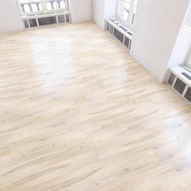 Versatile Wood Floor Texture Kit 3D model image 1 