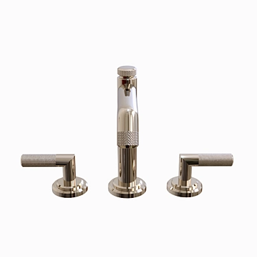 Elegant Pinna Paletta Sink Faucet - P24900-ADW 3D model image 1 