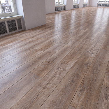 Versatile Wood Flooring Set 3D model image 1 