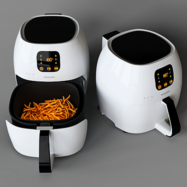 Versatile Philips XL Multichoke: Bake, Fry, Grill & Roast 3D model image 1 