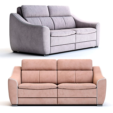 Nieri Dakota 3-Seater Sofa 3D model image 1 