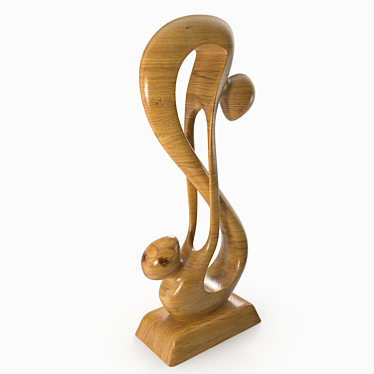 Eternal Wood Infinity Statuette 3D model image 1 