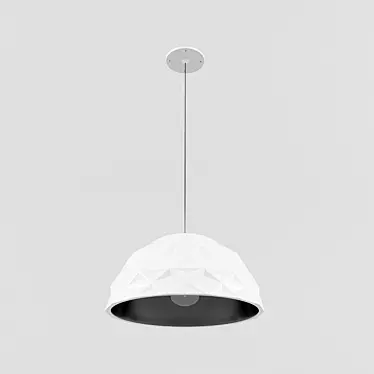 Elegant Ceiling Lamp & Socket Set 3D model image 1 