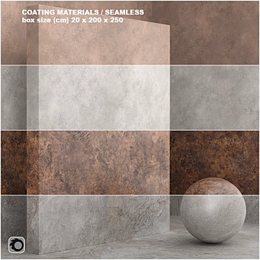 Material (seamless) - coating, plaster set 33