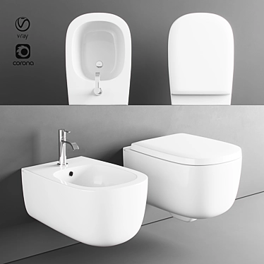 Nic Design OVVIO - Elegant Bathroom Collection 3D model image 1 