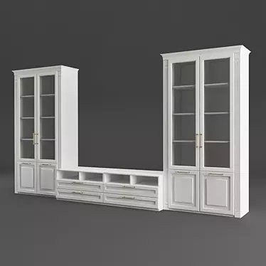 Modern Fusion Cabinet 3D model image 1 