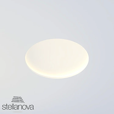 Atlas 720 SN410: Seamless Recessed Gypsum Ceiling Light 3D model image 1 