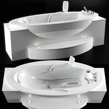 Sanospa Klafs: Luxurious Hot Tub 3D model image 1 