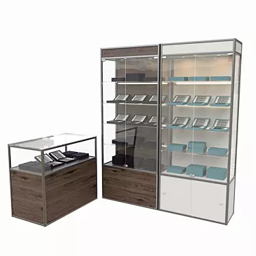 Display Cabinet 3D model image 1 