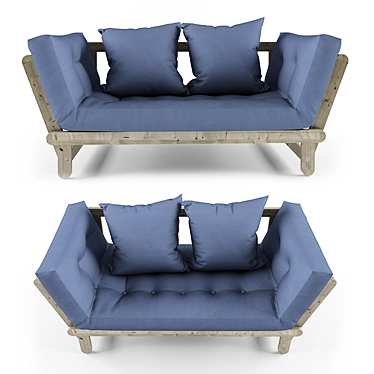 Modern Beat Sofa 3D model image 1 