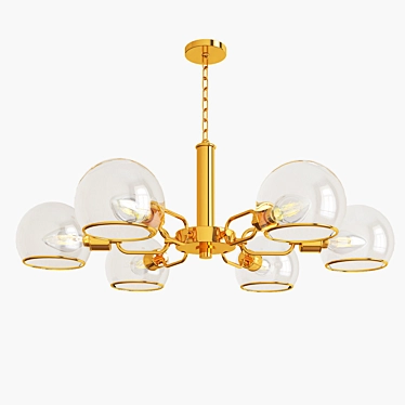 Scandinavian Glass Chandelier