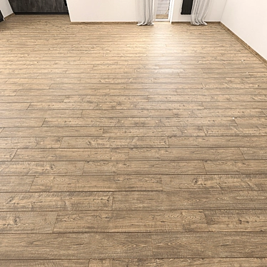 Impressive Smokey Oak Laminate 3D model image 1 