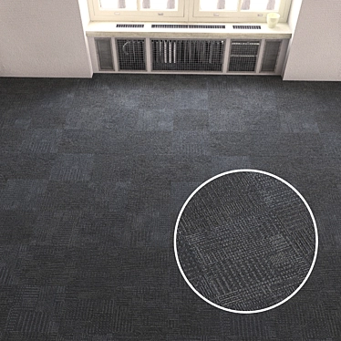 Seamless Carpet Tiles 3D model image 1 