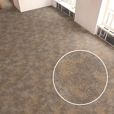 Interface Carpet Tiles 3D model image 1 