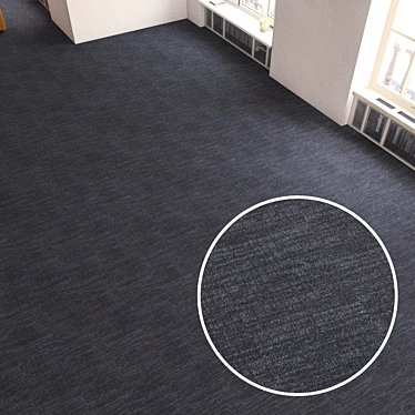 Seamless Carpet Tiles 3D model image 1 