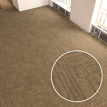 Interface 206 Carpet Tiles 3D model image 1 