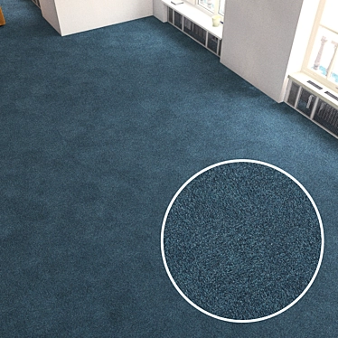 Title: Seamless Carpet Tiles with High Resolution Texture 3D model image 1 