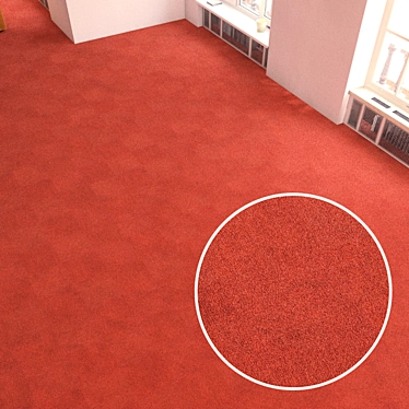 Interface Carpet Tiles 3D model image 1 