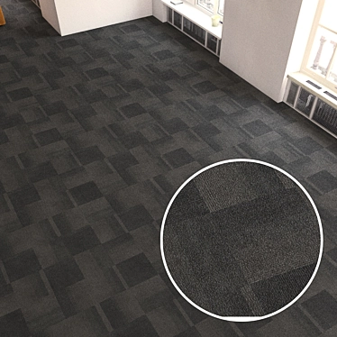 Interface Carpet Tile Collection 3D model image 1 