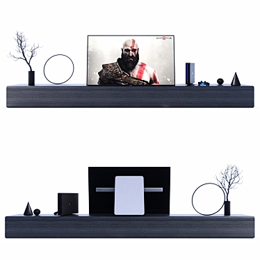 SONY Stand | Stable and Stylish Stand for Your Devices 3D model image 1 