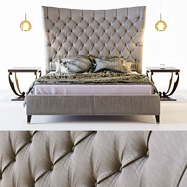 Luxury Tosca Sofa Bed - 210x247x182cm 3D model image 1 