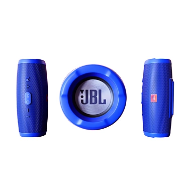 JBL Charge 3 Portable Speaker 3D model image 1 