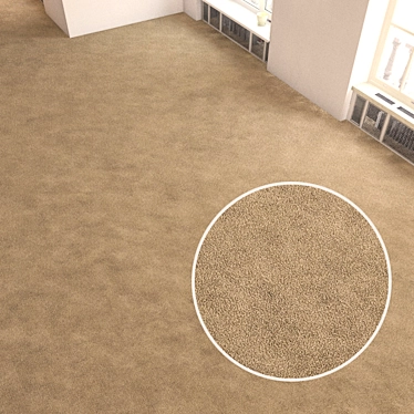 High Resolution Carpet Tiles 3D model image 1 