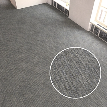 Title: Seamless Carpet Tile Set 3D model image 1 