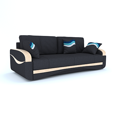 Sea Breeze Sofa Bed 3D model image 1 