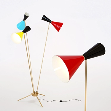 Floor lamp Stilnovo style