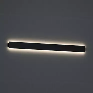 Sleek Wall Lamp: Forstlight Liner 3D model image 1 