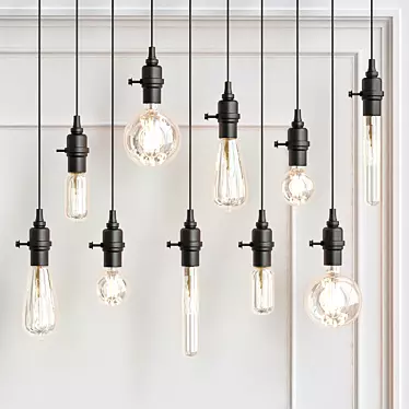 Vintage style pendant lights