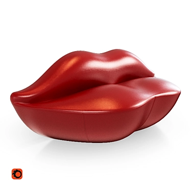 Kiss Me Sofa 3D model image 1 