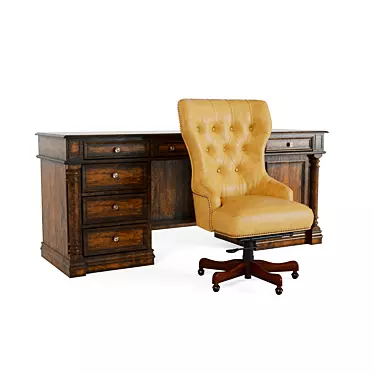 Hooker desk and chair