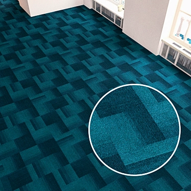 SoftStep Carpet Tile 3D model image 1 