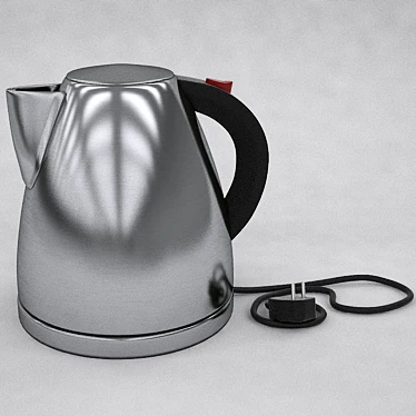 Stainless Steel Electric Kettle 3D model image 1 