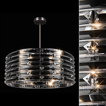 Amerigo Lightstar Chandelier 3D model image 1 